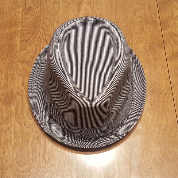 SOMETHING SPECIAL L.A. S/M BLACK GRAY FEDORA - Picture 2 of 6